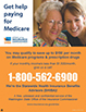 Get help paying for Medicare poster with two caucasion ladies