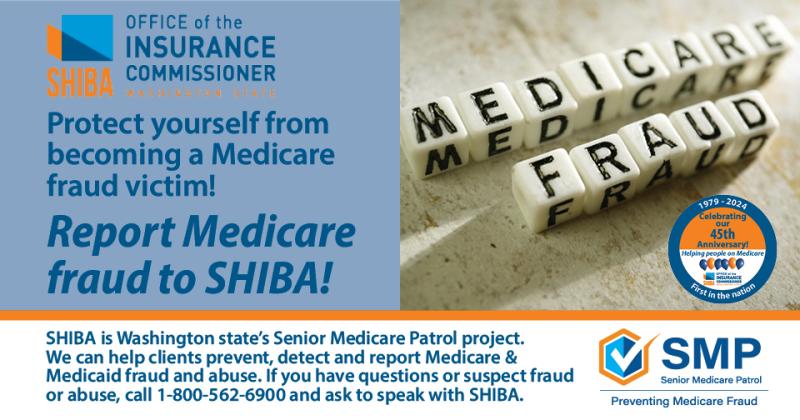 Picture of Medicar fraud awareness month social media graphic